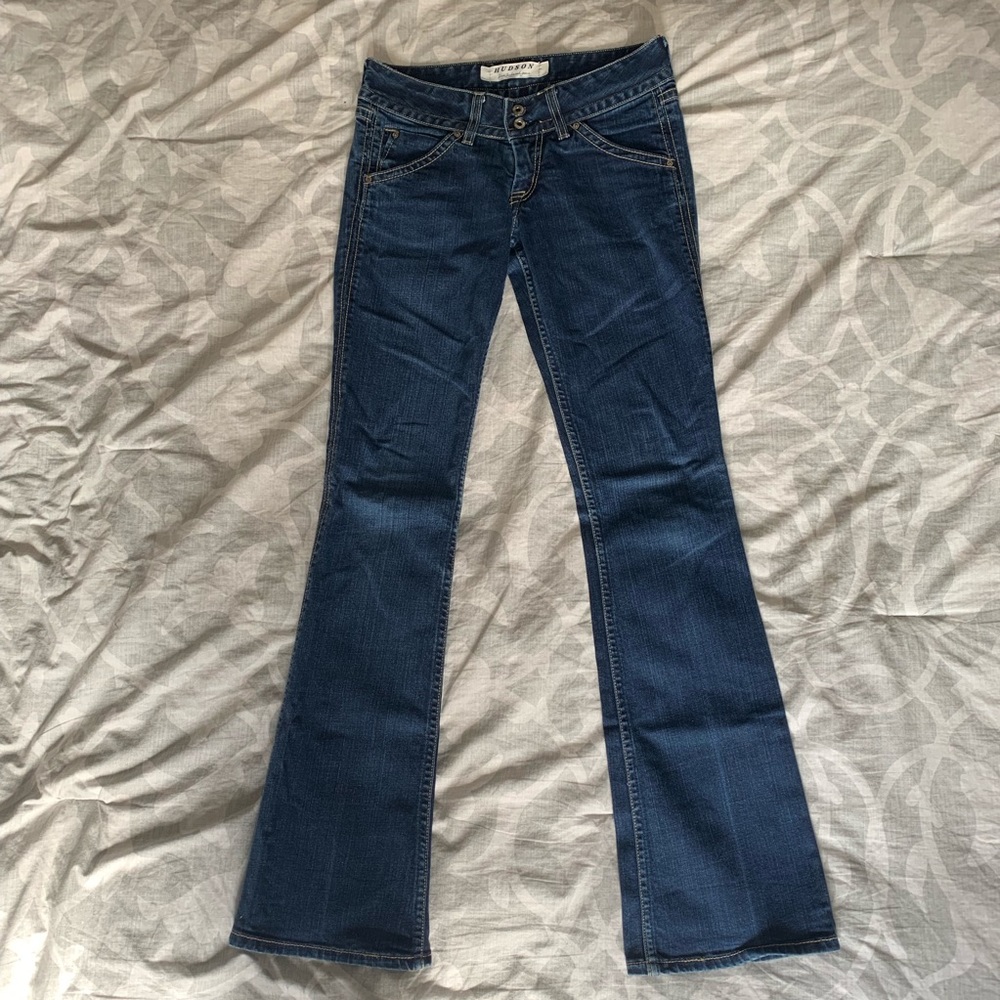 Hudson flare leg jeans